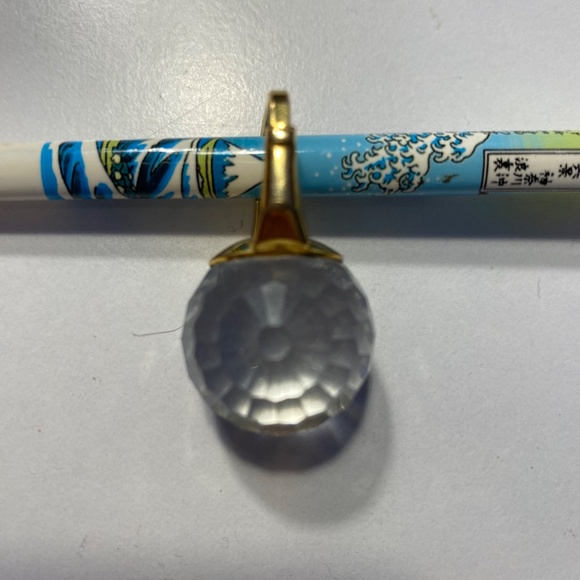 Vintage Vendome Prism Crystal Ball Ring Adjustable Pat 2961855 - Picture 8 of 12